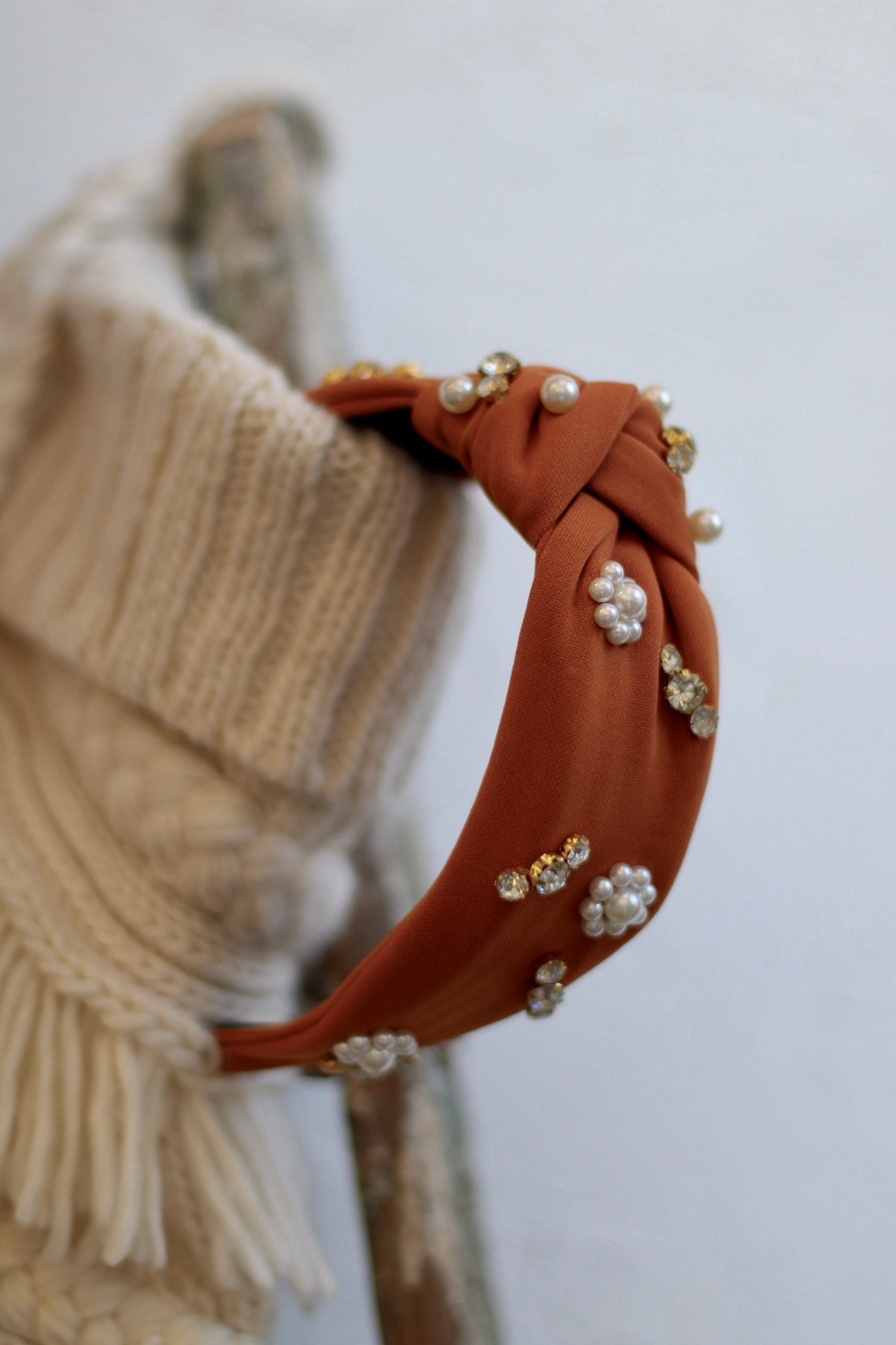 Caramel Pearl Headband