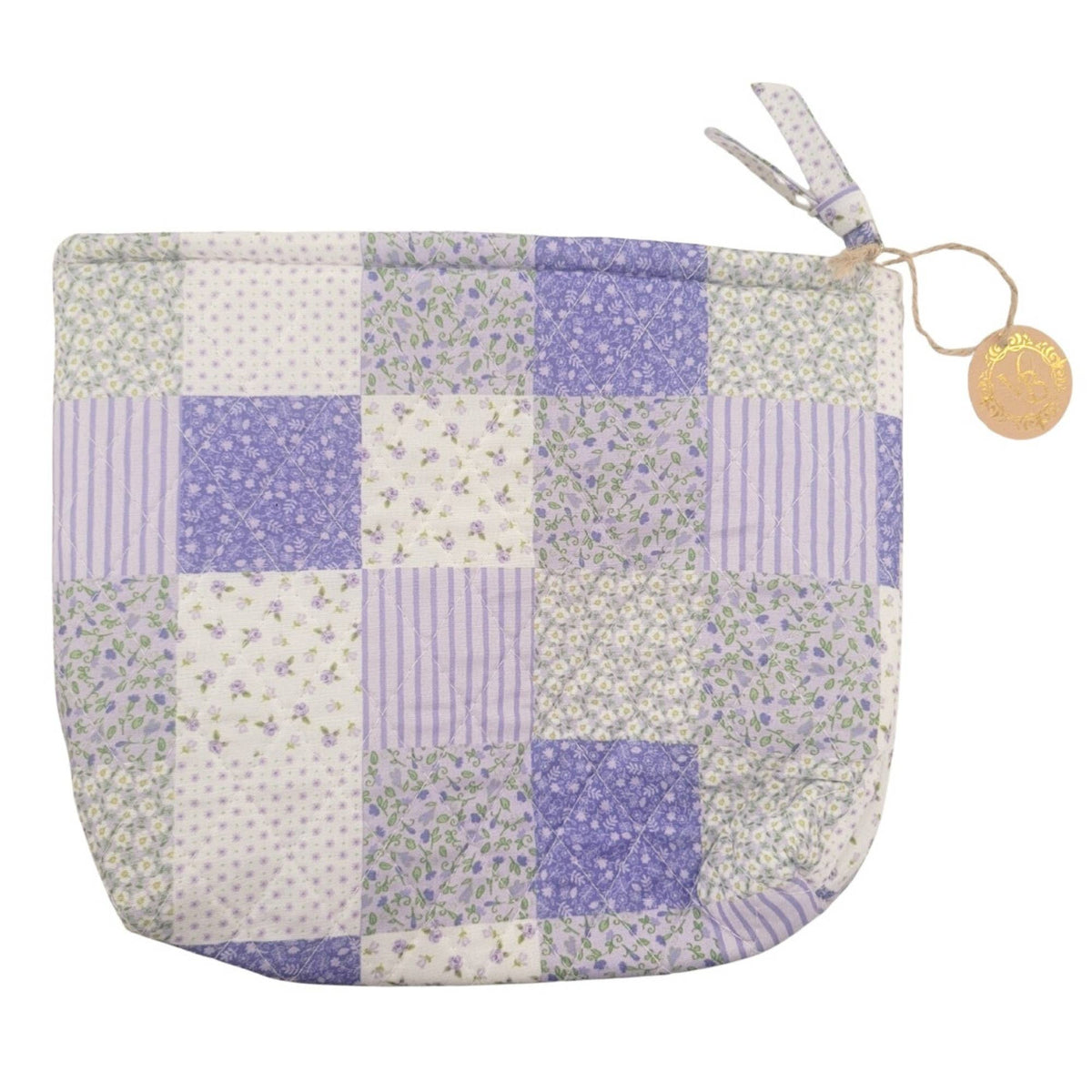 "Violet Dreams"  Quilted Cosmetic Bag