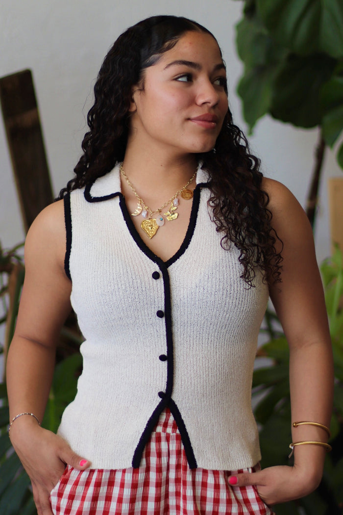 Kyra Knit Sweater Vest