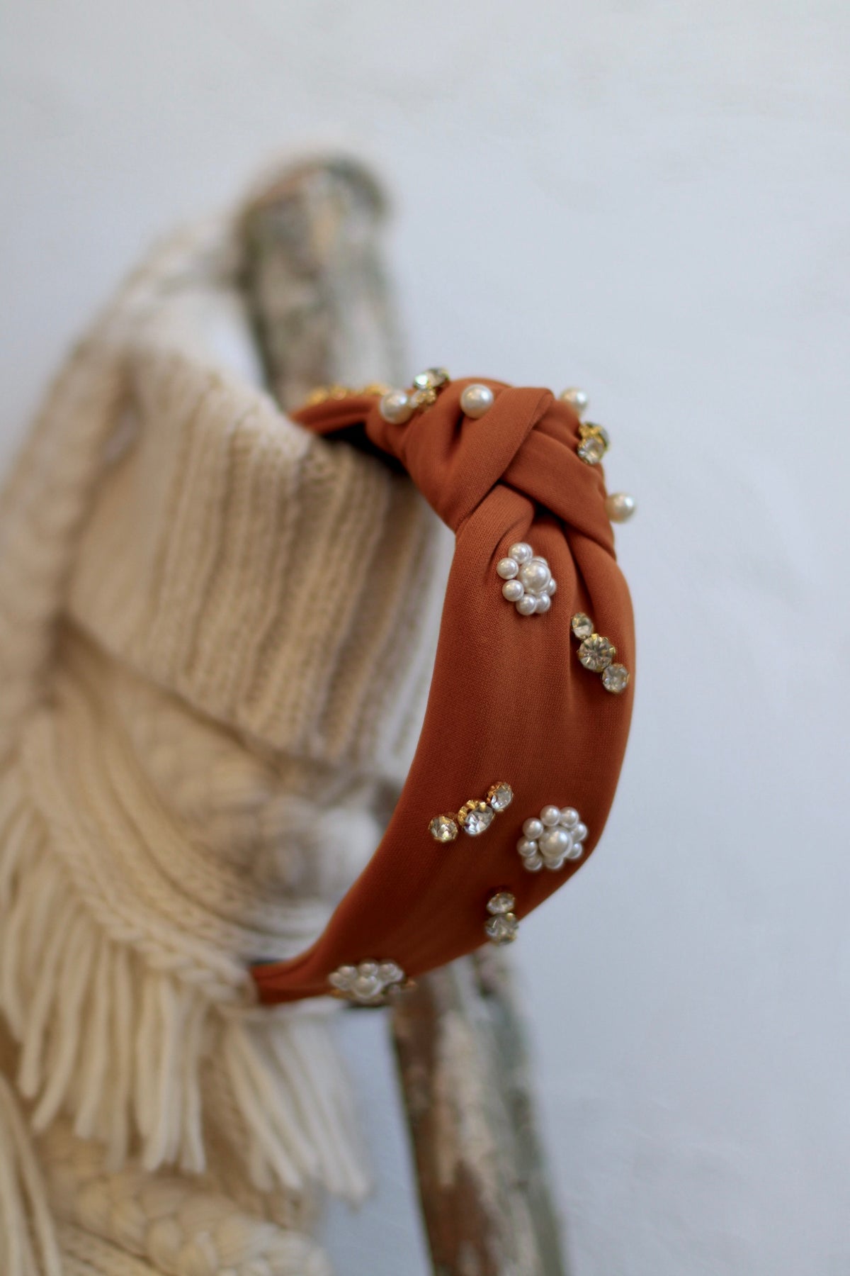 Caramel Pearl Headband
