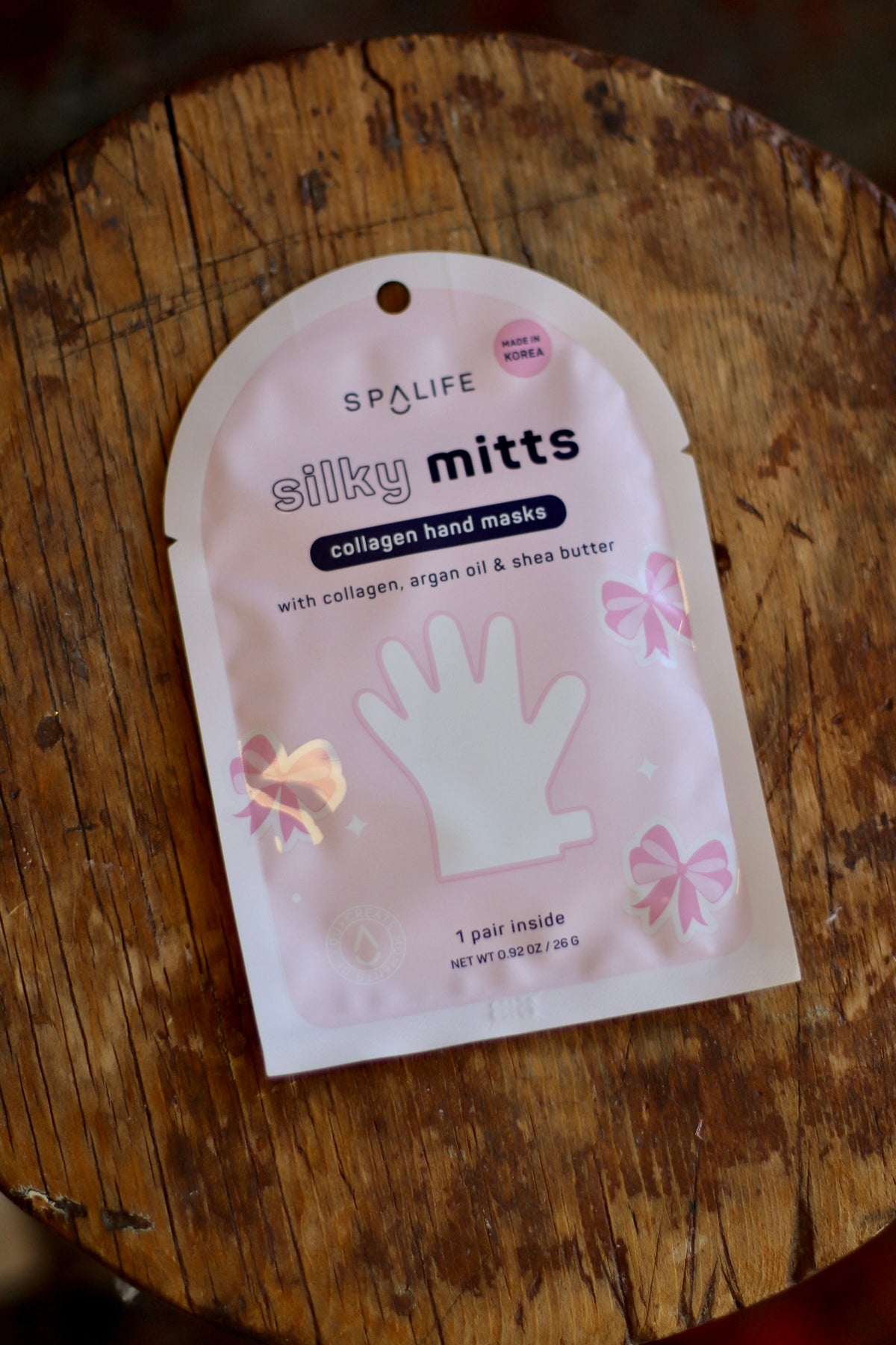 Christmas Holiday Silky Mitts Collagen Hand Gloves - 1 Pair