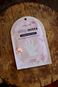 Christmas Holiday Silky Mitts Collagen Hand Gloves - 1 Pair