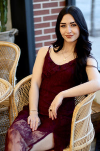 Wine & Dine Lace Dress