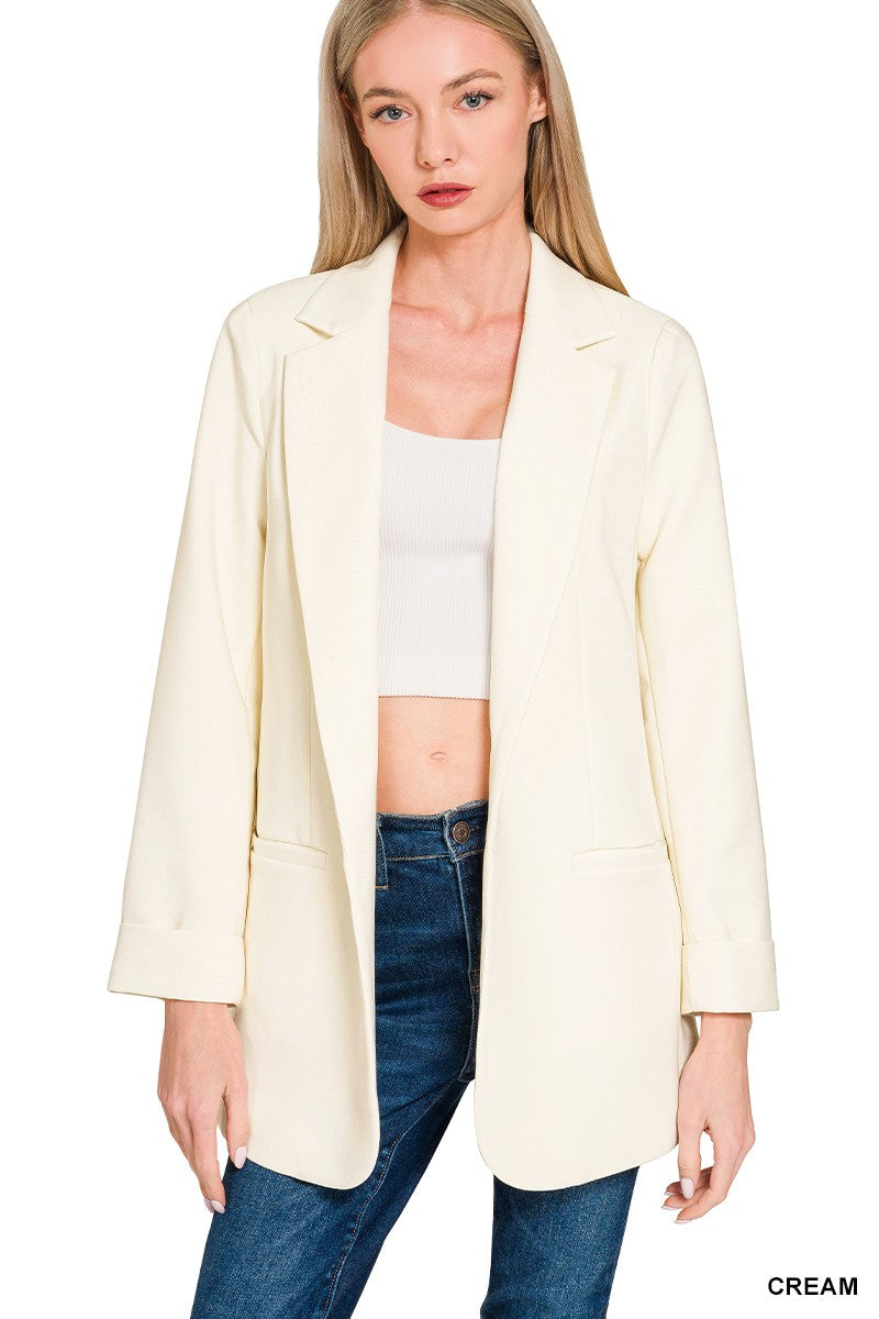 Hendrix Blazer + Cream
