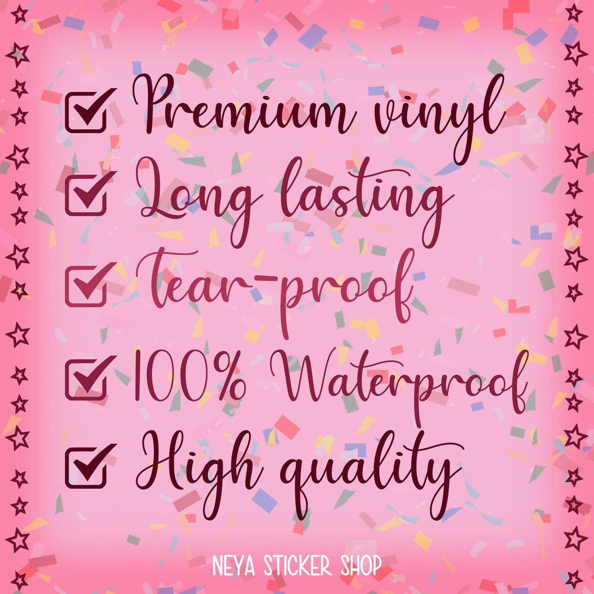 Born to yap sticker 3"