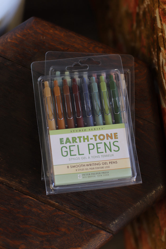 Earth-Tone Gel Pens