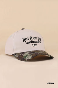 Husbands Tab Hat + Camo