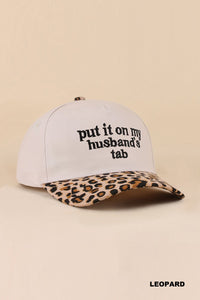 Husbands Tab Hat + Leopard