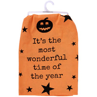 Wonderful Time Halloween Kitchen Towel