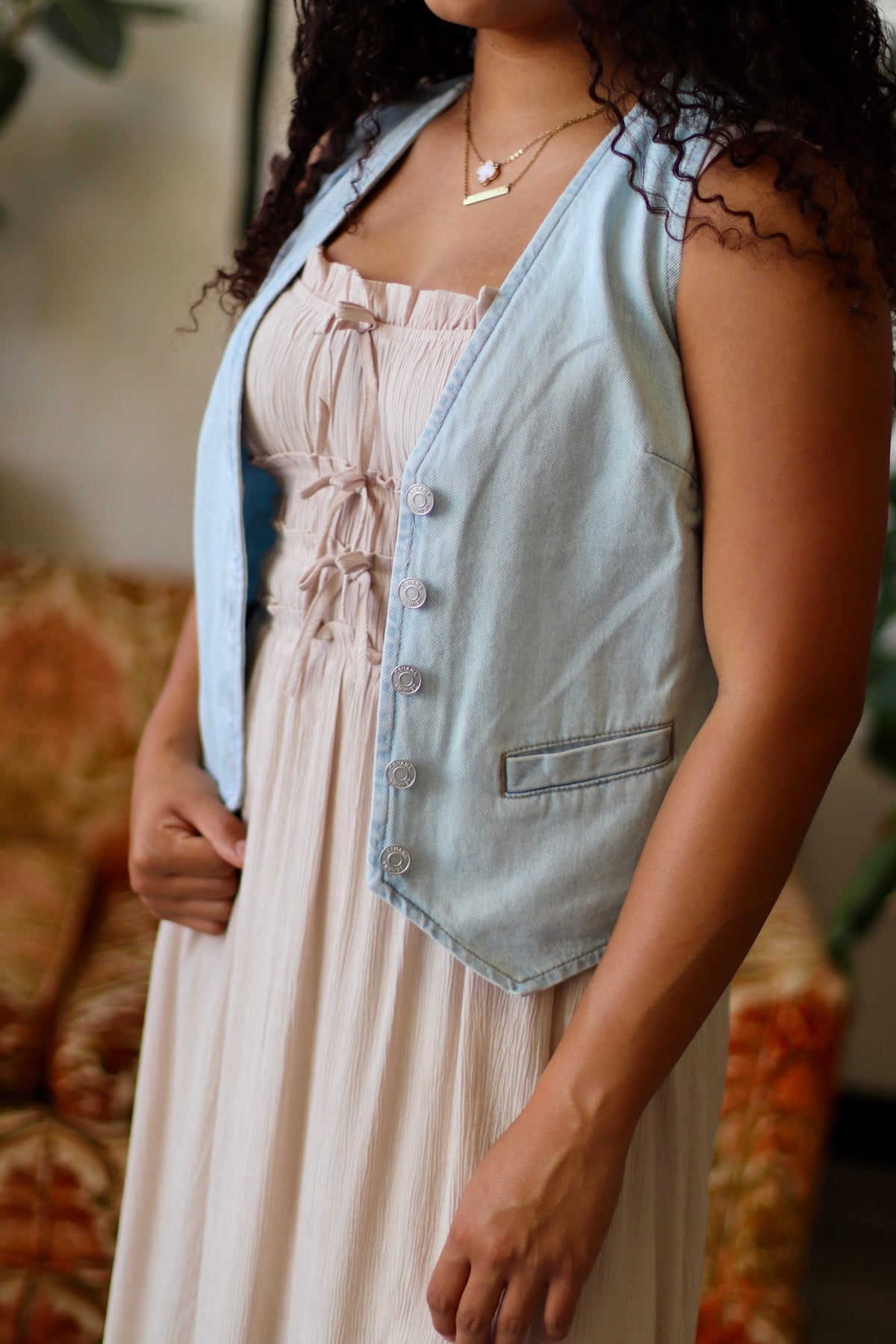 Phoebe Denim Vest