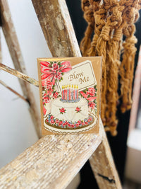 Blow Me Birthday Card