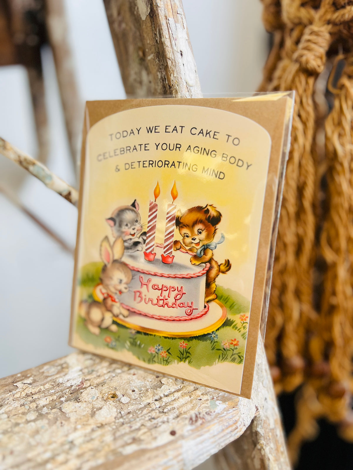 Today We Eat Cake Birthday Card