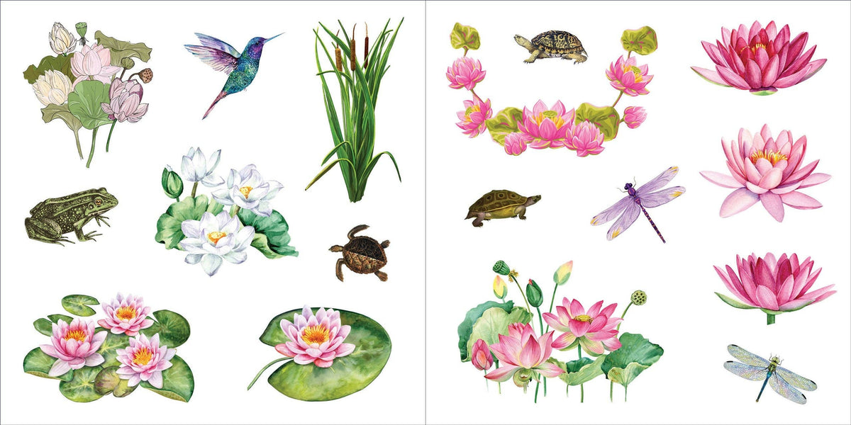 Bunches of Botanicals! Sticker Book