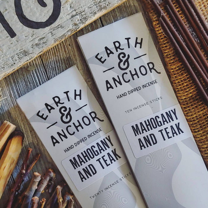 Mahogany & Teak Hand Dipped Incense