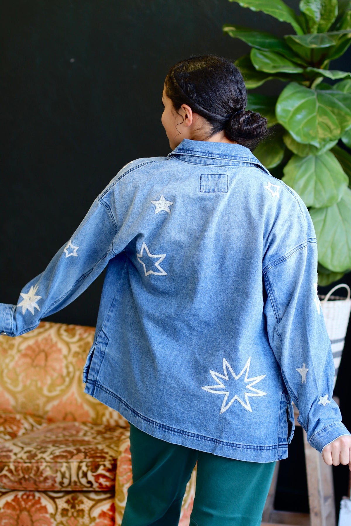She's A Star Denim Jacket