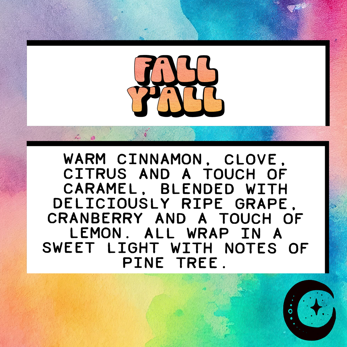 Fall Y'all |  Incense Cones | Backflow Incense Cones