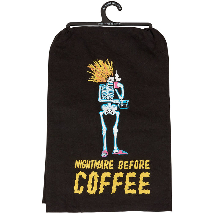 Before Coffee Kitchen Towel