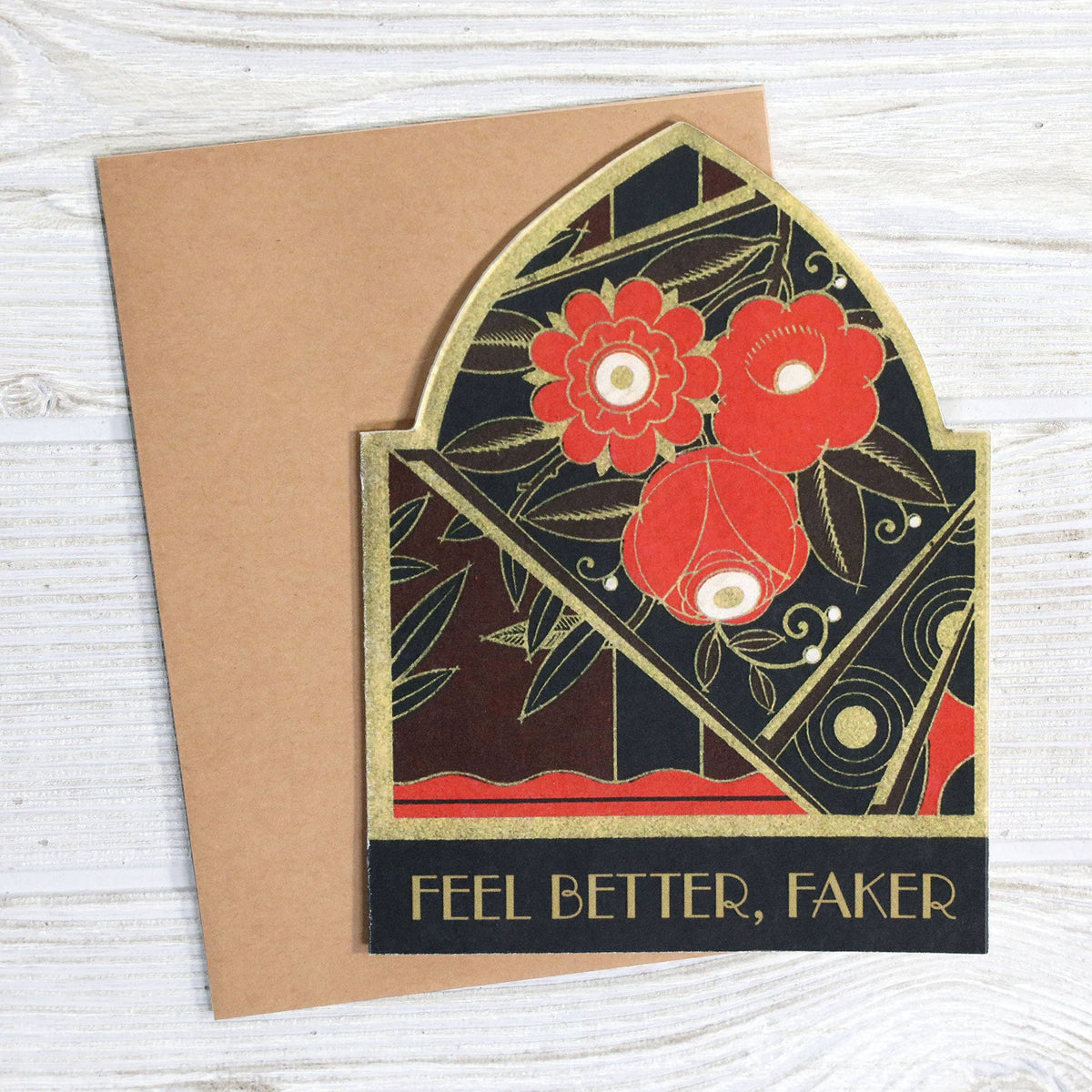 Feel Better, Faker Vintage Card