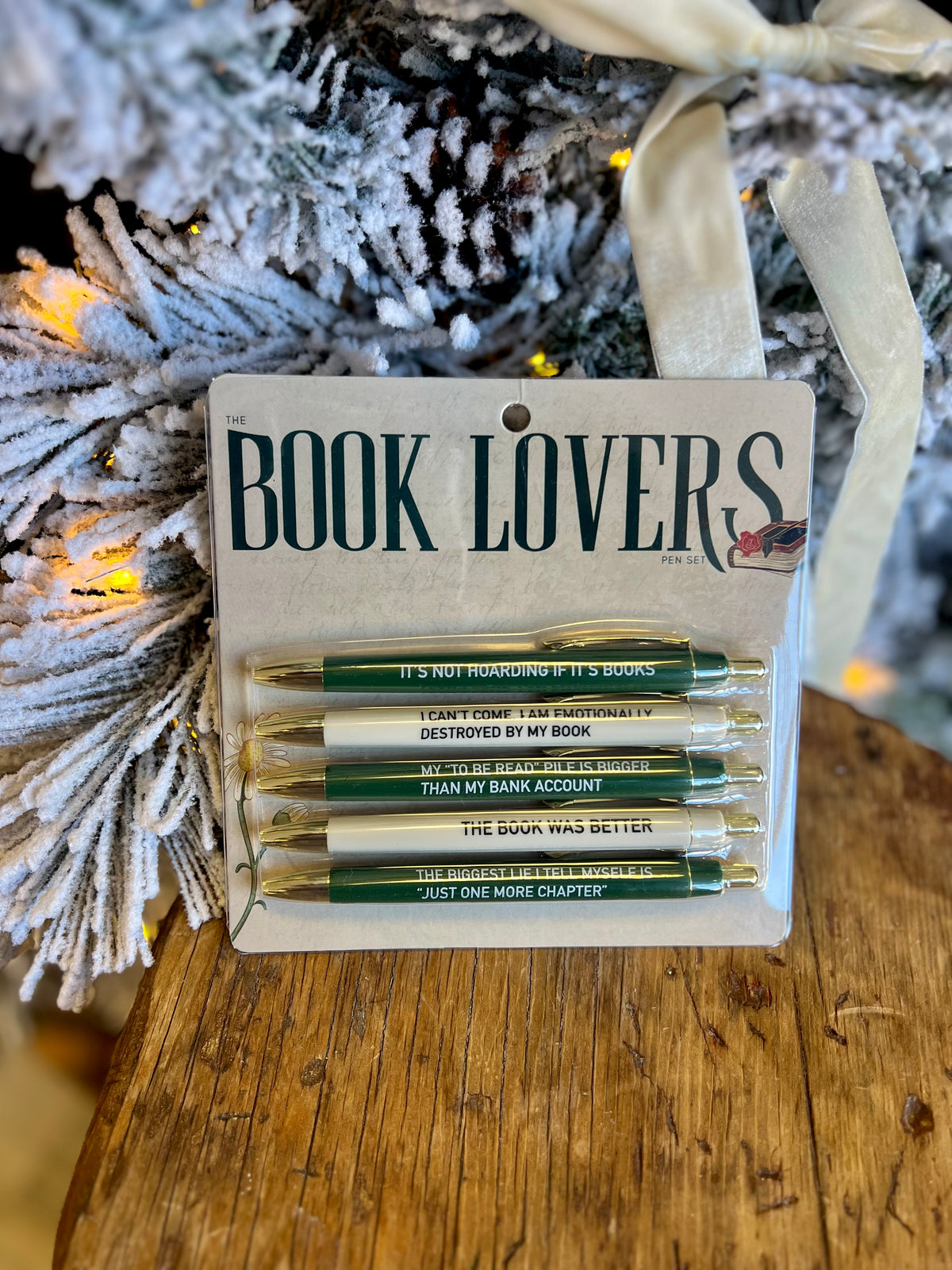 Book Lovers Pen Set