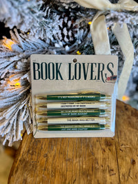 Book Lovers Pen Set