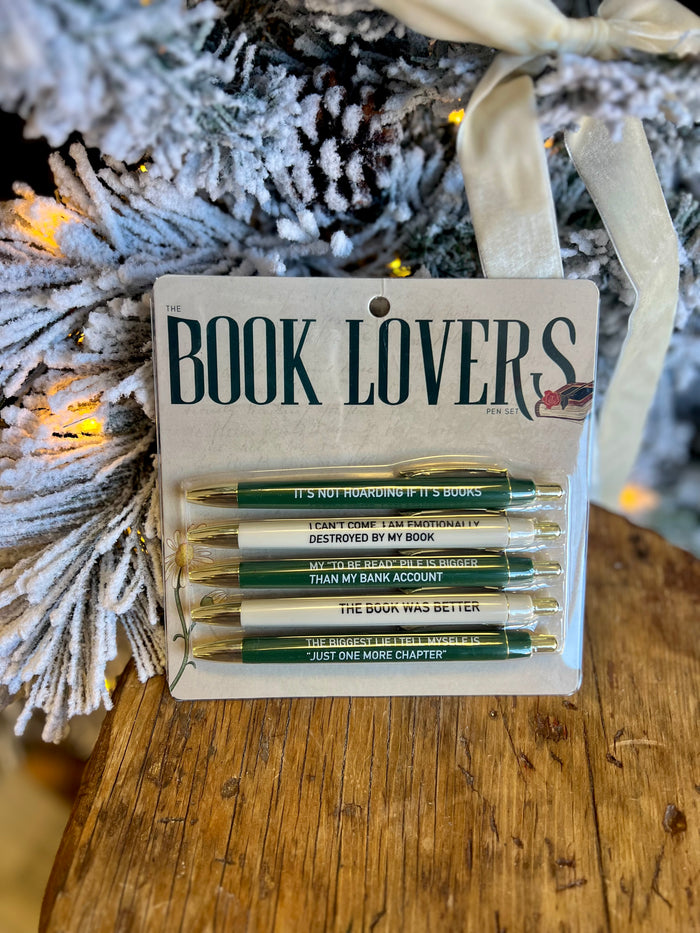 Book Lovers Pen Set
