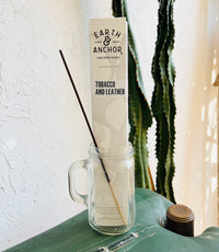 Tobacco & Leather Hand Dipped Incense