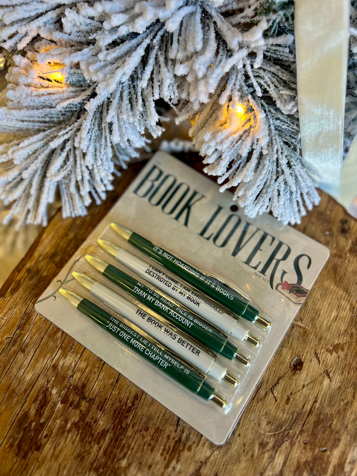 Book Lovers Pen Set