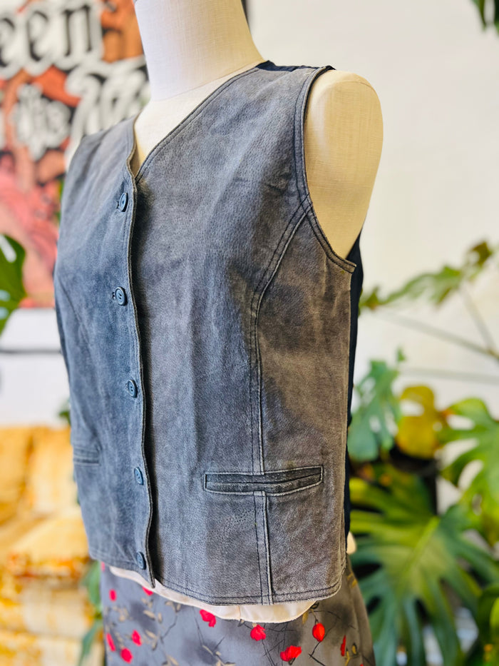 Vault | Blue Suede Vest Medium