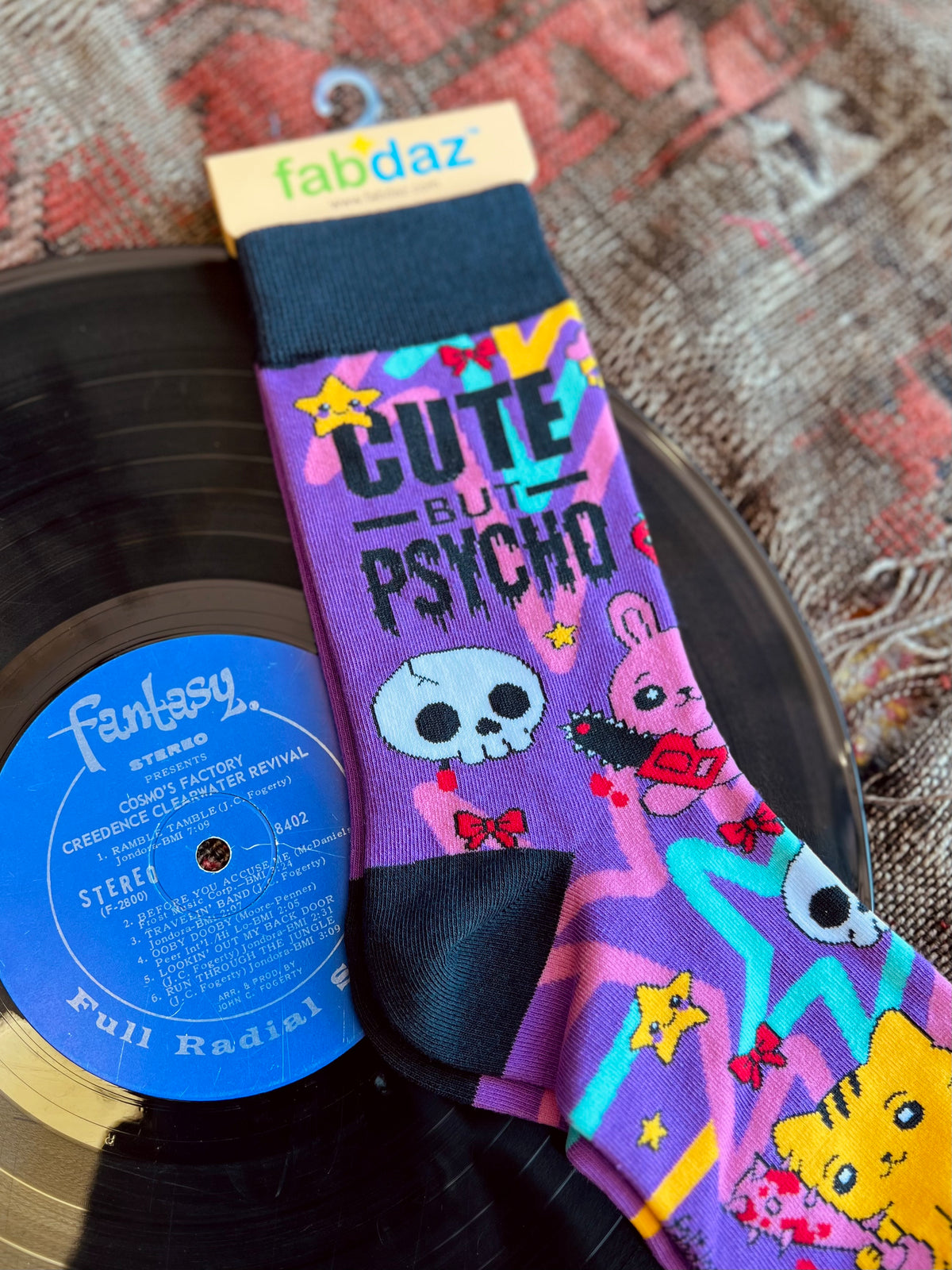 Cute but Psycho Crew Socks