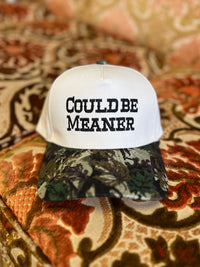 Could Be Meaner Ball Cap + Camo