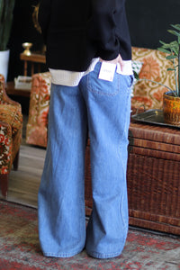 Kylie Drawstring Denim Pants
