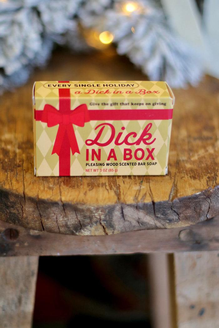 D*ck in a Box Holiday Soap
