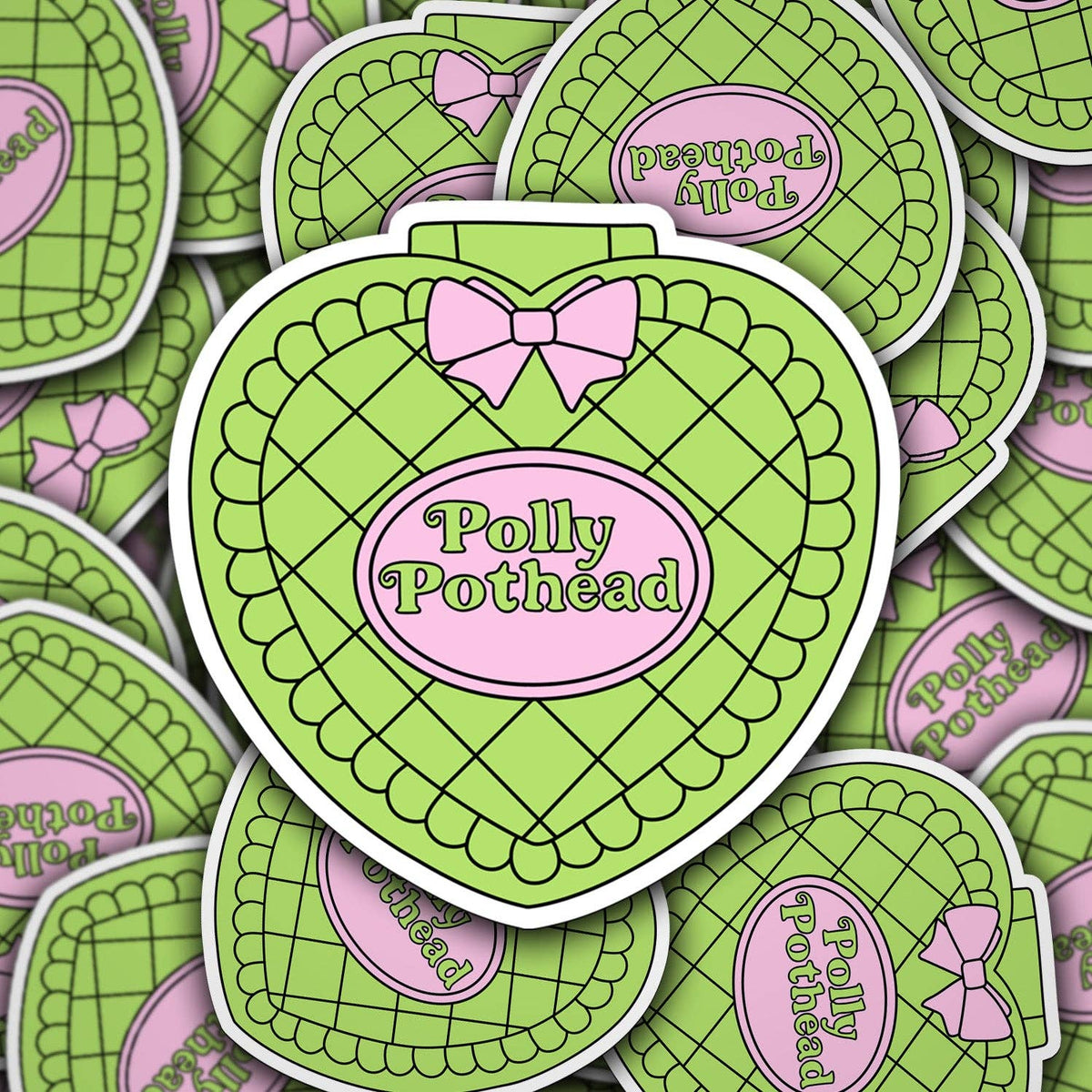 Polly Pothead Sticker