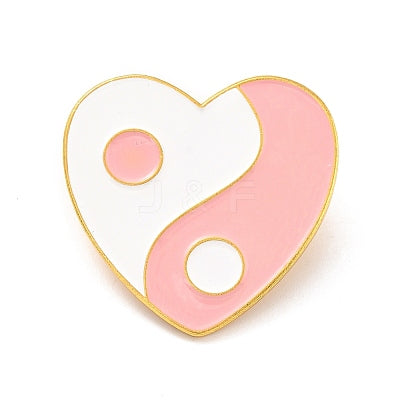 Yin Yang Pin + Pink