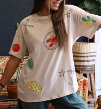 East Coast Vintage Seafood Graphic Tee