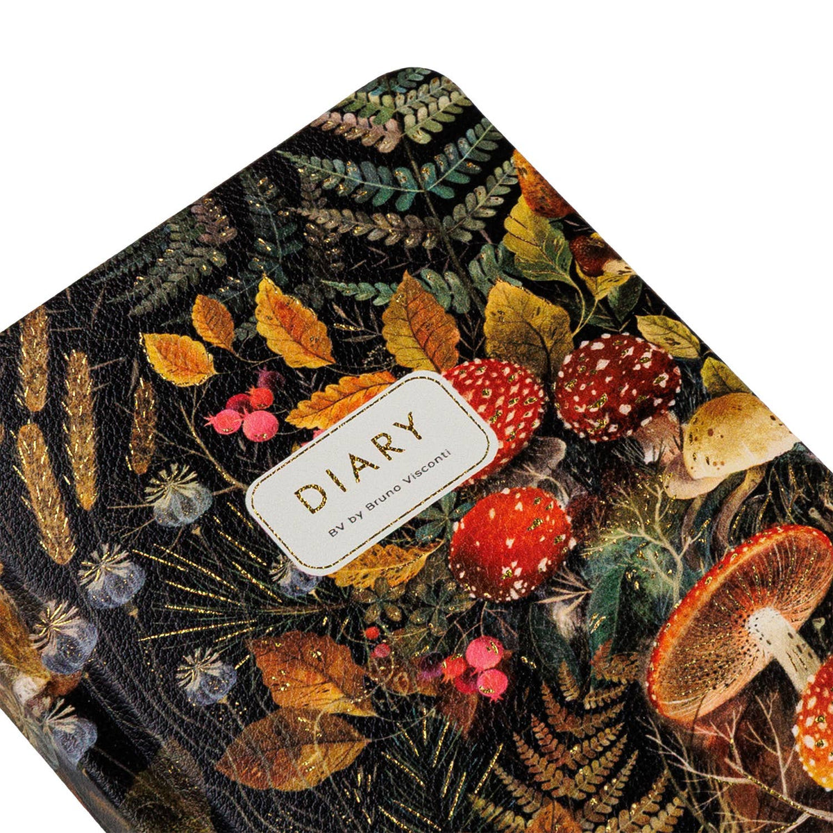 A6 Mini Vegan Leather Hardcover Daily Planner