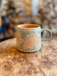 Moth Imprint Mug
