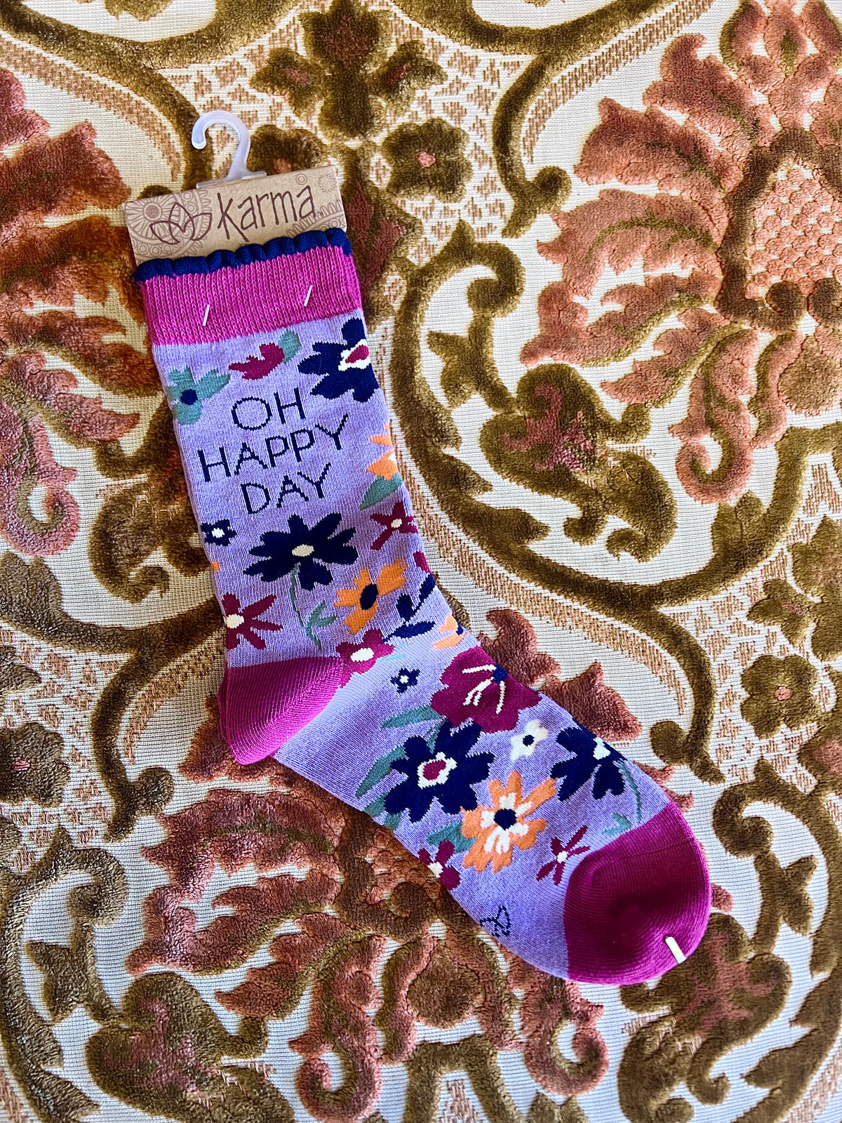 Oh Happy Day Crew Socks