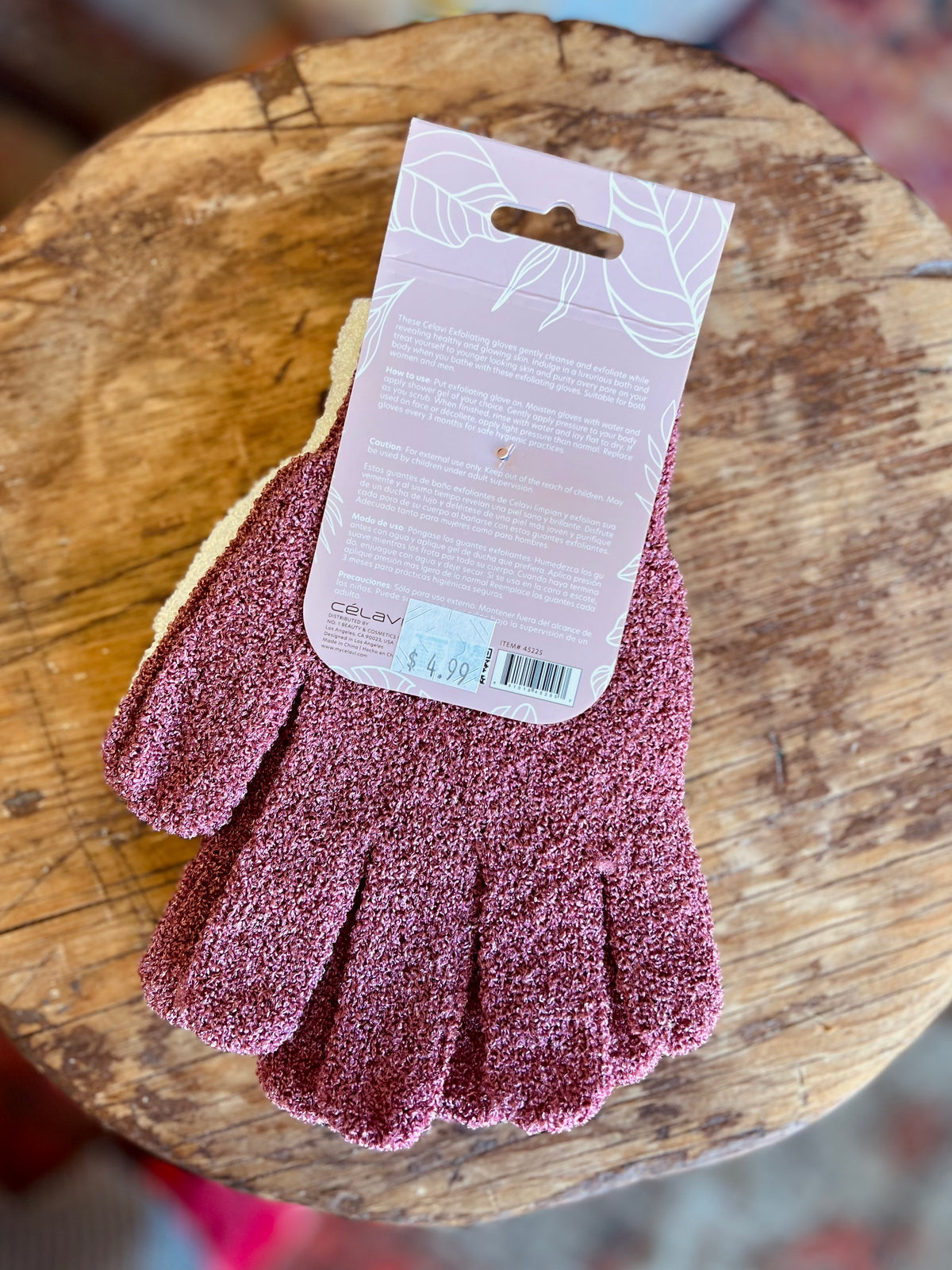 2pc Exfoliating Bath Gloves