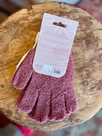 2pc Exfoliating Bath Gloves