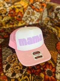 580 Trucker Hat + Pink Mama