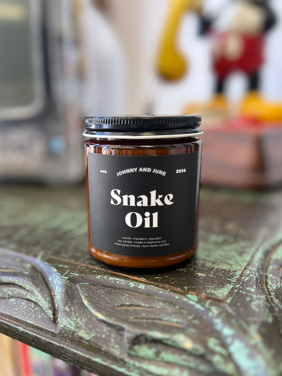 Snake Oil 8oz Soy Candle