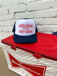 580 Trucker Hat + Welcome Navy