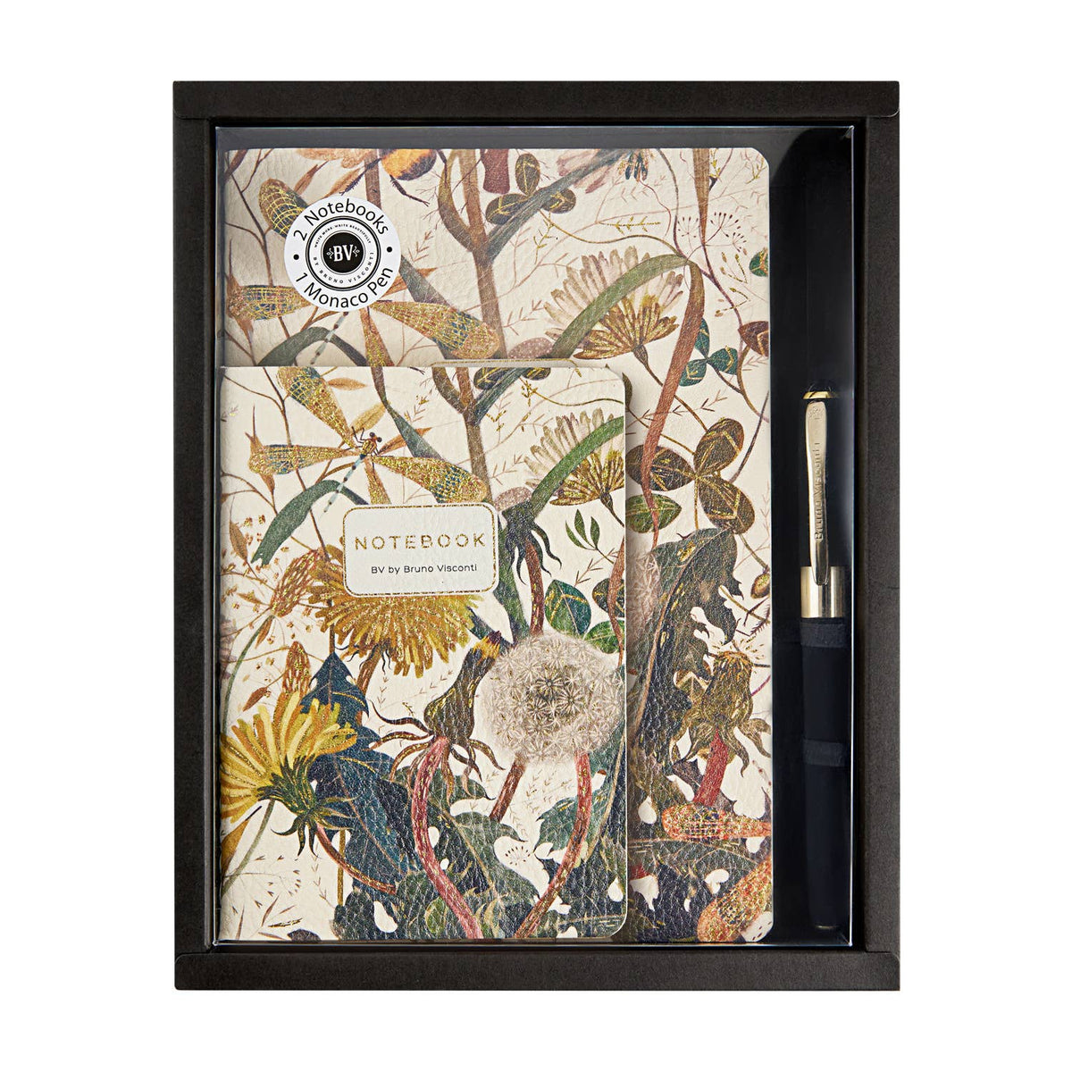 3 Piece Set -Summer Greens - 2 Notebooks + Monaco Pen