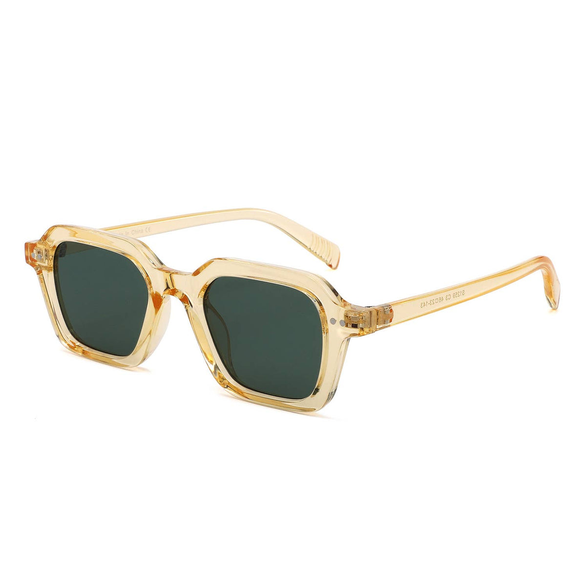 Baddie Bold Geometric Square Sunglasses