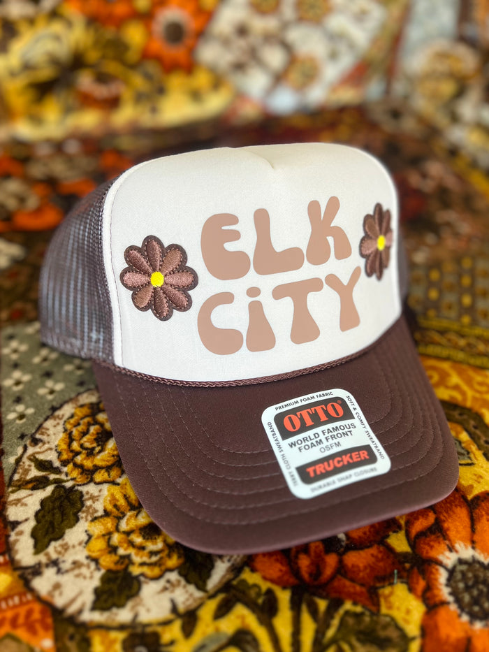 580 Trucker Hat + Elk City Floral