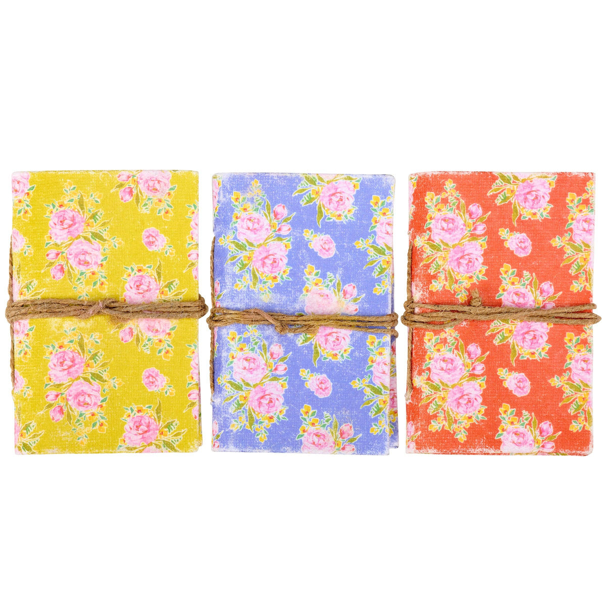 French Floral 3” Mini Notebook Set