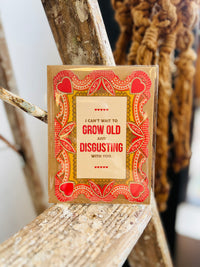 Can't Wait to Grow Old With You Card