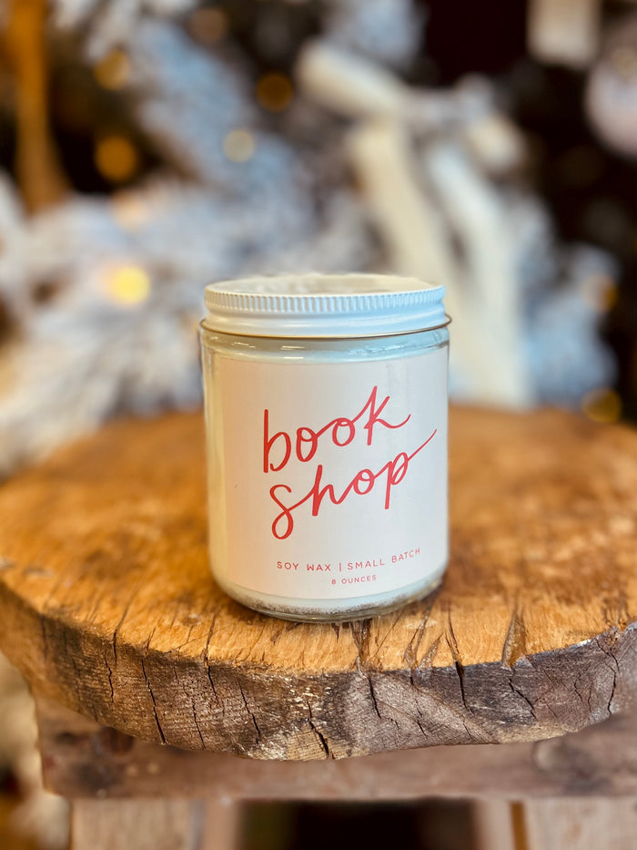 Book Shop Candle 8oz