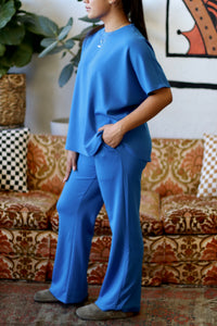 Scuba Two Piece Lounge Set + Dark Blue